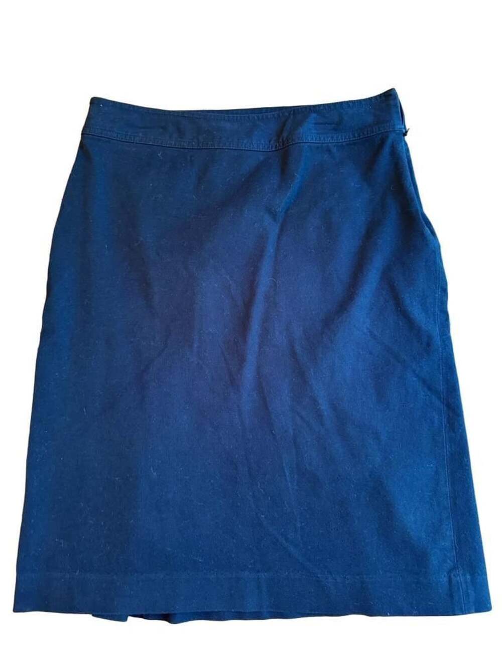 Gap Black Pencil Skirt Size 6 Side Zip Short Mini Career Office h1492